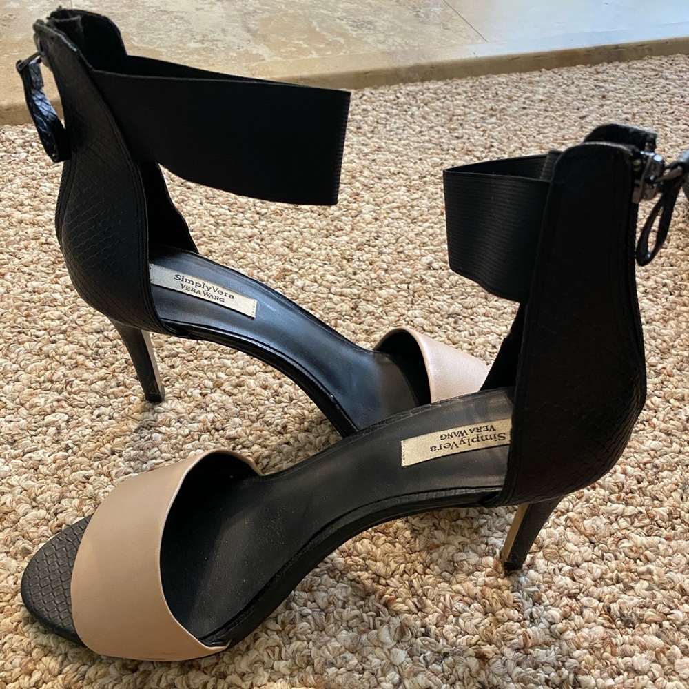 Vera Wand Heels with ankle strap